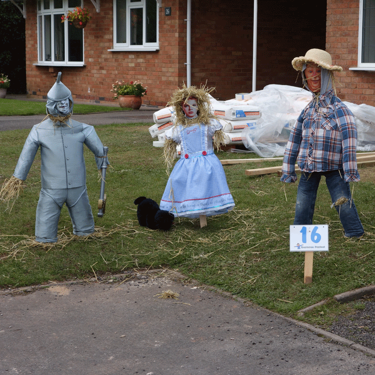 Scarecrow Festival 2011 at St Chad's Church, Pattingham South Staffordshire